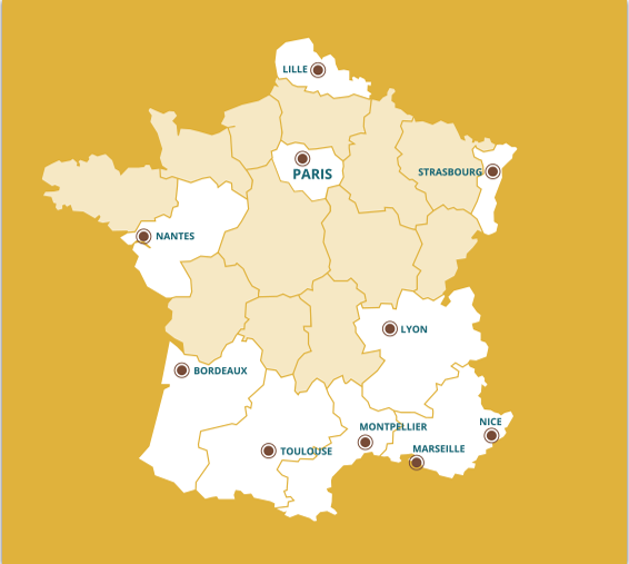 Implantation nationale Stratégie Dirigeants