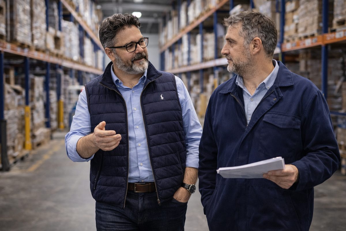 Un consultant sur le terrain